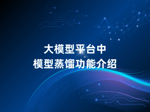 大模型平台中模型蒸馏功能介绍